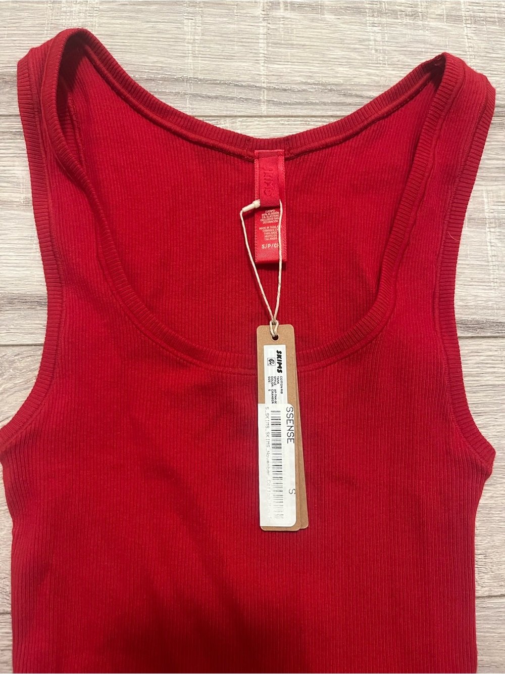 Skims Ribbed Tank Top